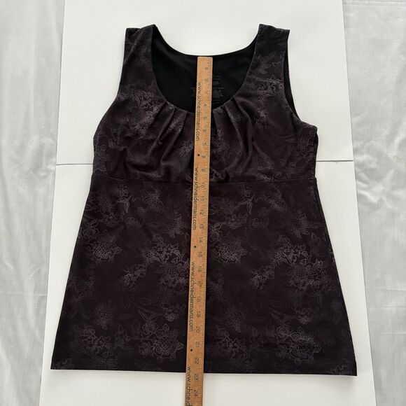 Patagonia Black Floral Tank Top - Picture 9 of 14